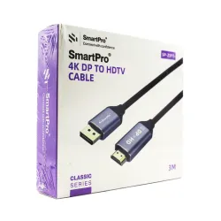 Smart-Pro Display Port To HDMI Cable 3m 4K (SP-Z915)