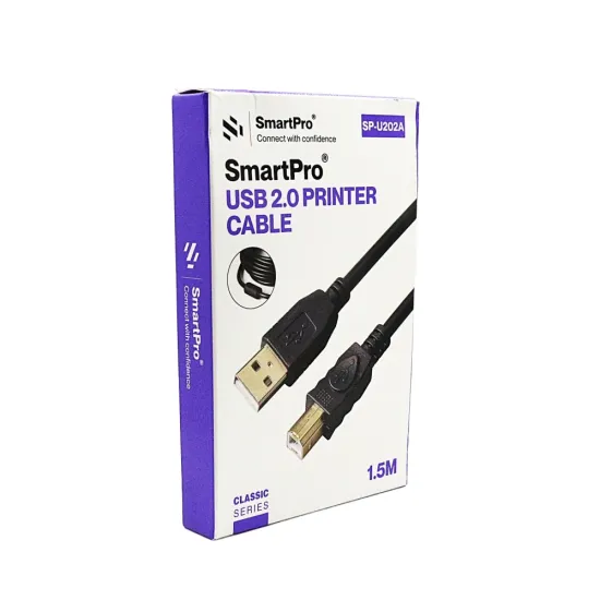 Smart-Pro USB Printer Cable 1.5m