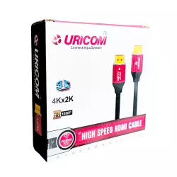 Uricom HDMI Cable 3m 4K 30HZ 1080P With Ethernet 10.2GB/S Speed