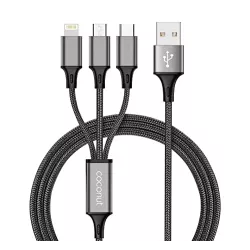 Coconut Charger Cable 3 in 1 (Type-C|Micro|Iphone)