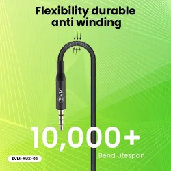 EVM AUX Cable 3.5mm Male to Male 1m (EVM-AUX-02)
