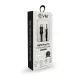 EVM iPhone Lightning to 3.5mm Aux Cable Black