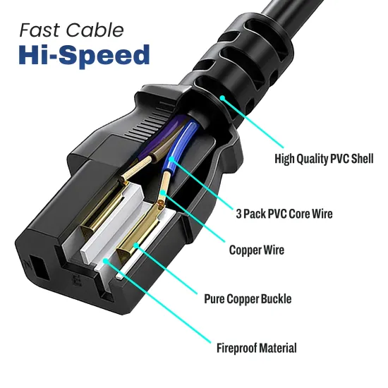 EVM Computer Power Cable 1.5m