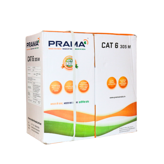 Prama LAN Cable CAT6 305m (GREY) 23AWG