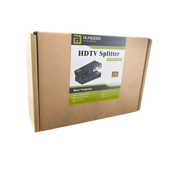 Bungees HDMI Splitter 2 Port 4K 30Hz