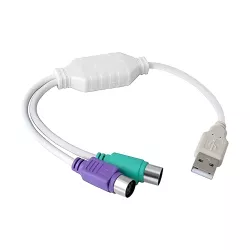 DI PS2 To USB Cable Converter (Male To Female)