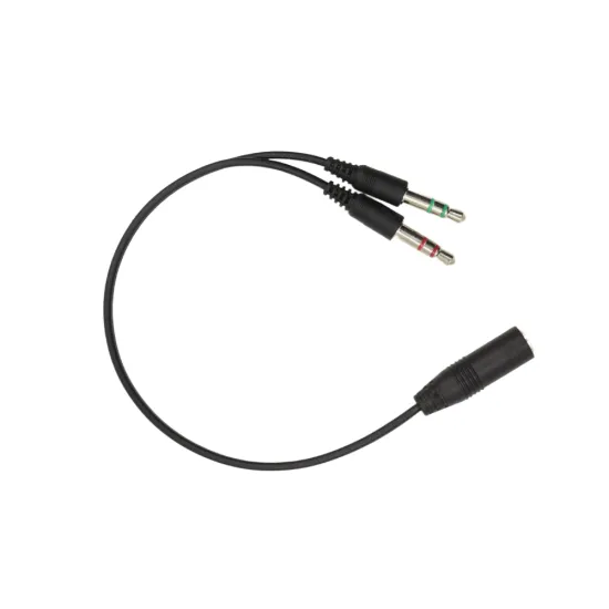 Di Stereo to Stereo 3.5mm 2 in 1 Out