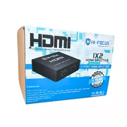 Hifocus 2 Port HDMI Splitter With Adapter