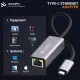 Smart Pro Type-C To Lan Converter 1000 Mbps Giga