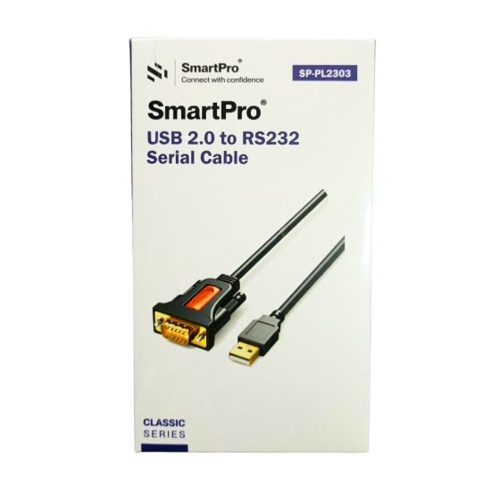 Smart Pro USB TO SERIAL RS232  CONNECTOR 1.5m