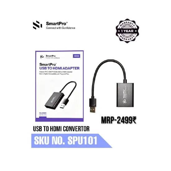 Smart-Pro USB To HDMI Convertor (SP-U101)