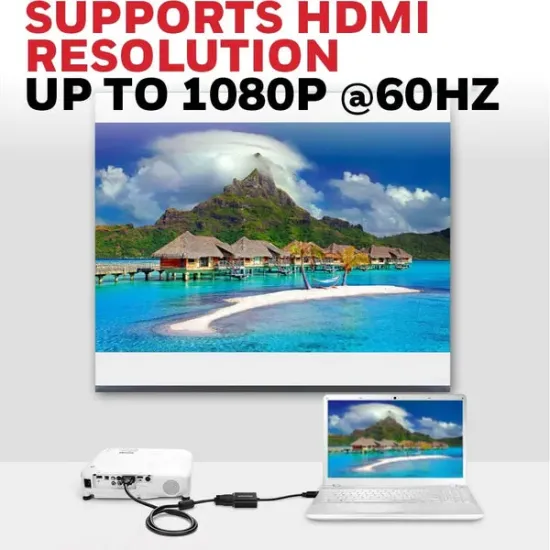 Honeywell HDMI To VGA Converter (Male To Female) (Open Box)