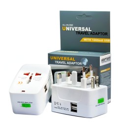 Universal Power Plug USB 1000mA