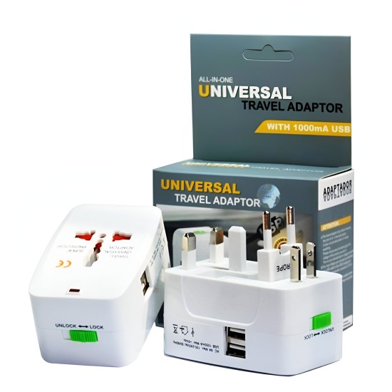 Universal Power Plug USB 1000mA