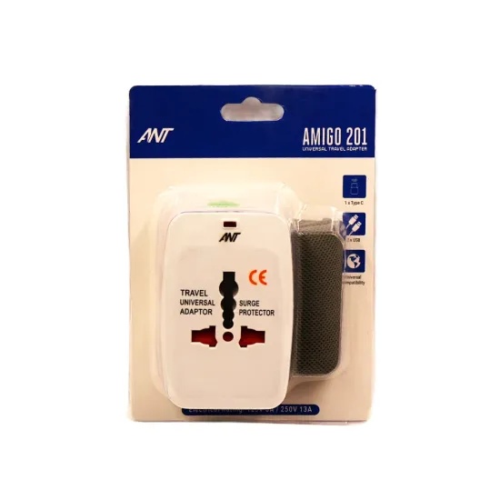 Ant International Power Plug USB To Type-C Amigo 201 (White)