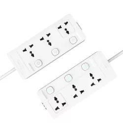 Cablet 3 Socket 3 Switch 4.5m Spike