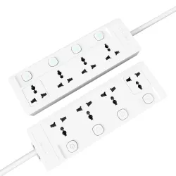Cablet 4 Socket 4 Switch 1.8m Spike