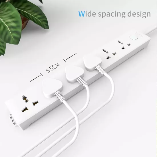 Cablet Spike 6 Socket 1 Switch 4.5m