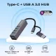EVM Type-C + USB to USB 3.0 Hub 4 Port (CA3.0-HUB) (A1666)
