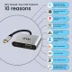 EVM Type-C Dock 4 in 1 ( HDMI | VGA | USB | Type-C ) CHV