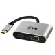 EVM Type-C Dock 4 in 1 ( HDMI | VGA | USB | Type-C ) CHV