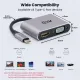 EVM Type-C Dock 4 in 1 ( HDMI | VGA | USB | Type-C ) CHV