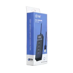 EVM 4 Port Usb Hub 4 in 1 With 1.5m Cable (EVMDH4P)