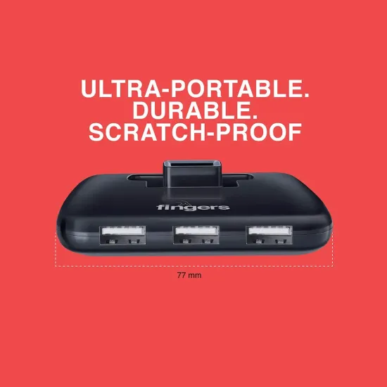 Fingers USB Hub 4 Port 2.0 Quadrant