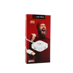 Live Tech USB Hub 4 Port 2.0 Force
