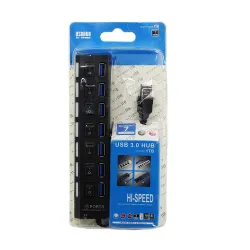 USB Hub 7 Port 3.0 HI-Speed 480 Mbps 