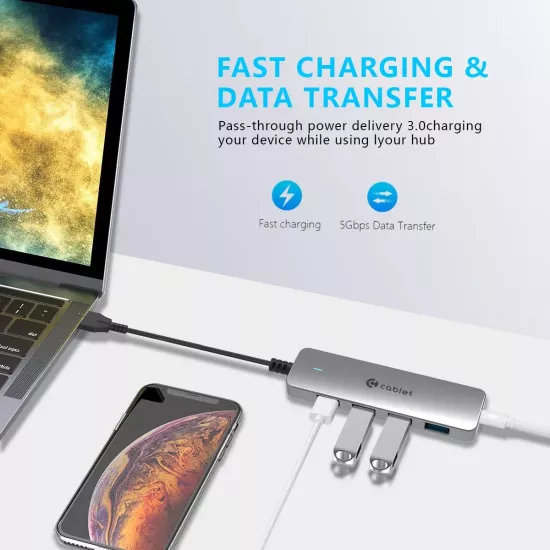 Cablet USB Hub 4 Port 3.0 HB403