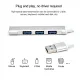 DI USB Hub 4 Port 3.0 (Metal)