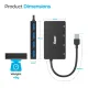 Foxin 4 Port USB Hub 3.0 FUH 004