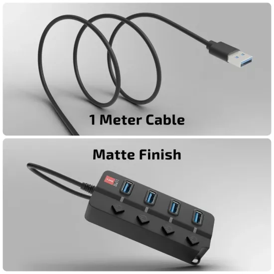 Iball USB Hub 4 Port 3.0 Hubix30
