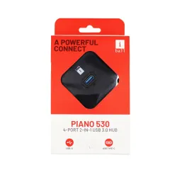 Iball Type C Hub 4 Port 3.0 Piano 530