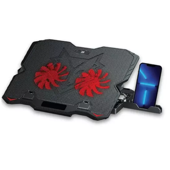 Iball Laptop Cooling Pad ICEPAD LP20 Dual Fan 15.6 Inch With Led