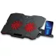 Iball Laptop Cooling Pad ICEPAD LP20 Dual Fan 15.6 Inch With Led