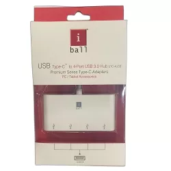 Iball USB Hub 4 Port USB Type-C UTC-4USB