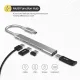 Multybyte Type C to 4 Port USB Hub 3.0 (Metal Body) CHS31