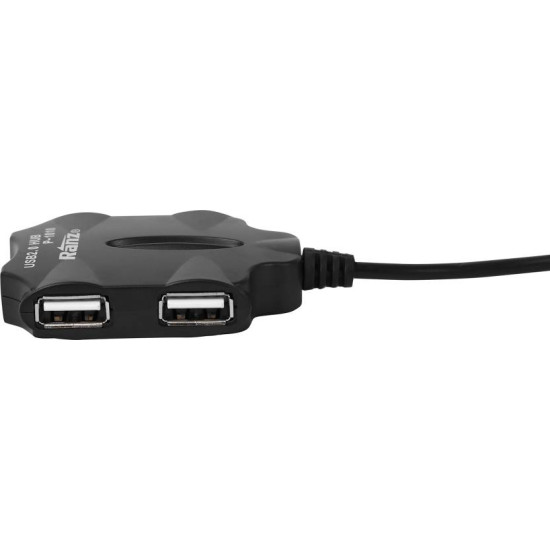 Ranz USB Hub 4 Port 2.0 (Support 1 TB)