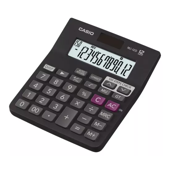 Casio MJ 12D Calculator