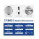 Gigatek Cmos Battery 3V CR1620
