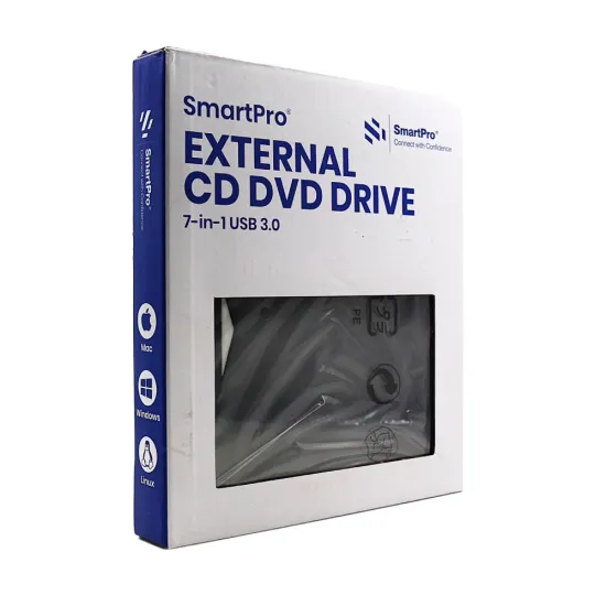 Smart Pro  Multi-Function External Drive 7in1 USB 3.0 (SP-DVD-B71L)