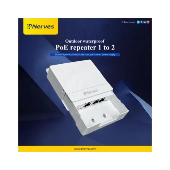 IP Nerves 2 Port Poe Extender