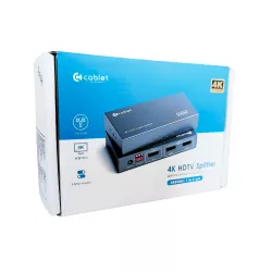 Cablet SP102 2 Port 4K HDMI Splitter 30Hz