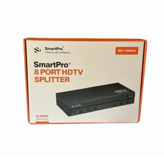 Smart-Pro HDMI Splitter 8 Port SP-HD08