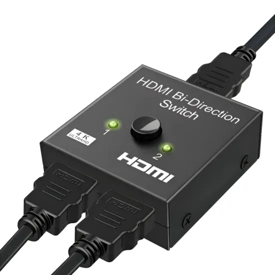HDMI Switcher 2 Port 4K (1 In 2 Out)