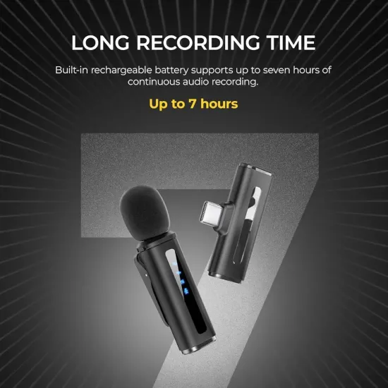 DigiTek Wireless Microphone Type-C With 1 Mic (DWM 010)