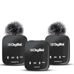 Digitek Wireless Microphone System with ANC Noise Reduction (DWM 101)