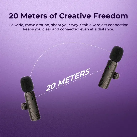 DigiTek Wireless Microphone Type-C (DWM-006 PRO)